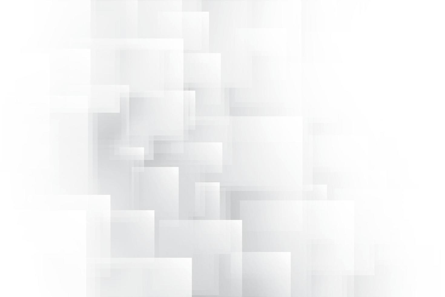 Abstract white and gray color, modern design background with geometric shape. Vector illustration.