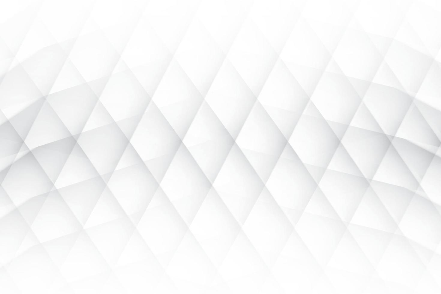 Abstract white and gray color, modern design background with geometric shape. Vector illustration.