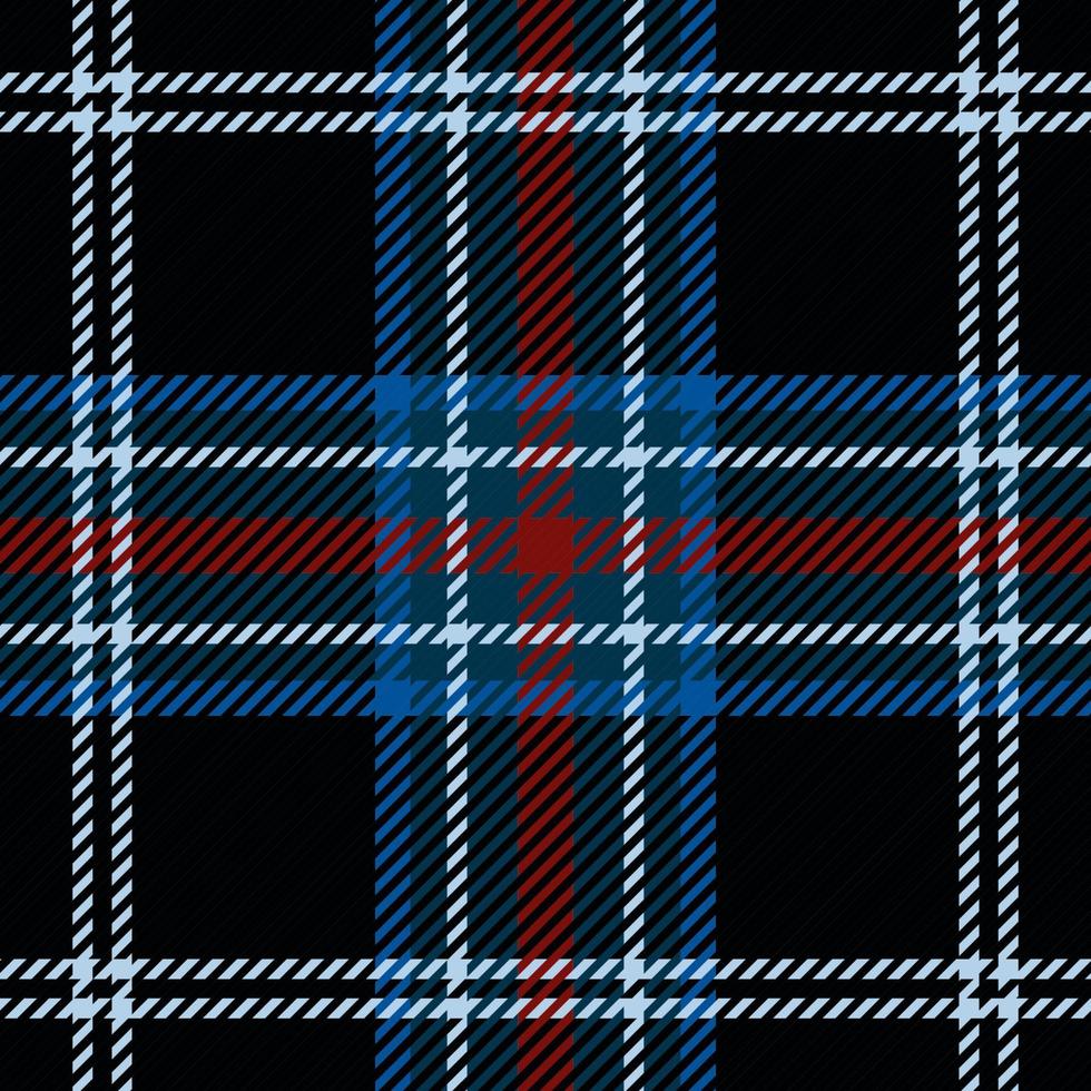 Tartan seamless plaid pattern with blue and red tone colors.Texture for textile print, tablecloths, wrapping, clothes, shirts, dresses, paper, bedding, blankets, wallpaper vector