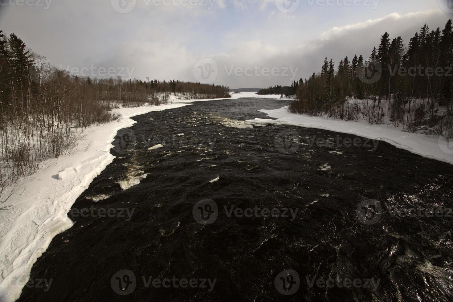 Otter Rapids in early spring photo