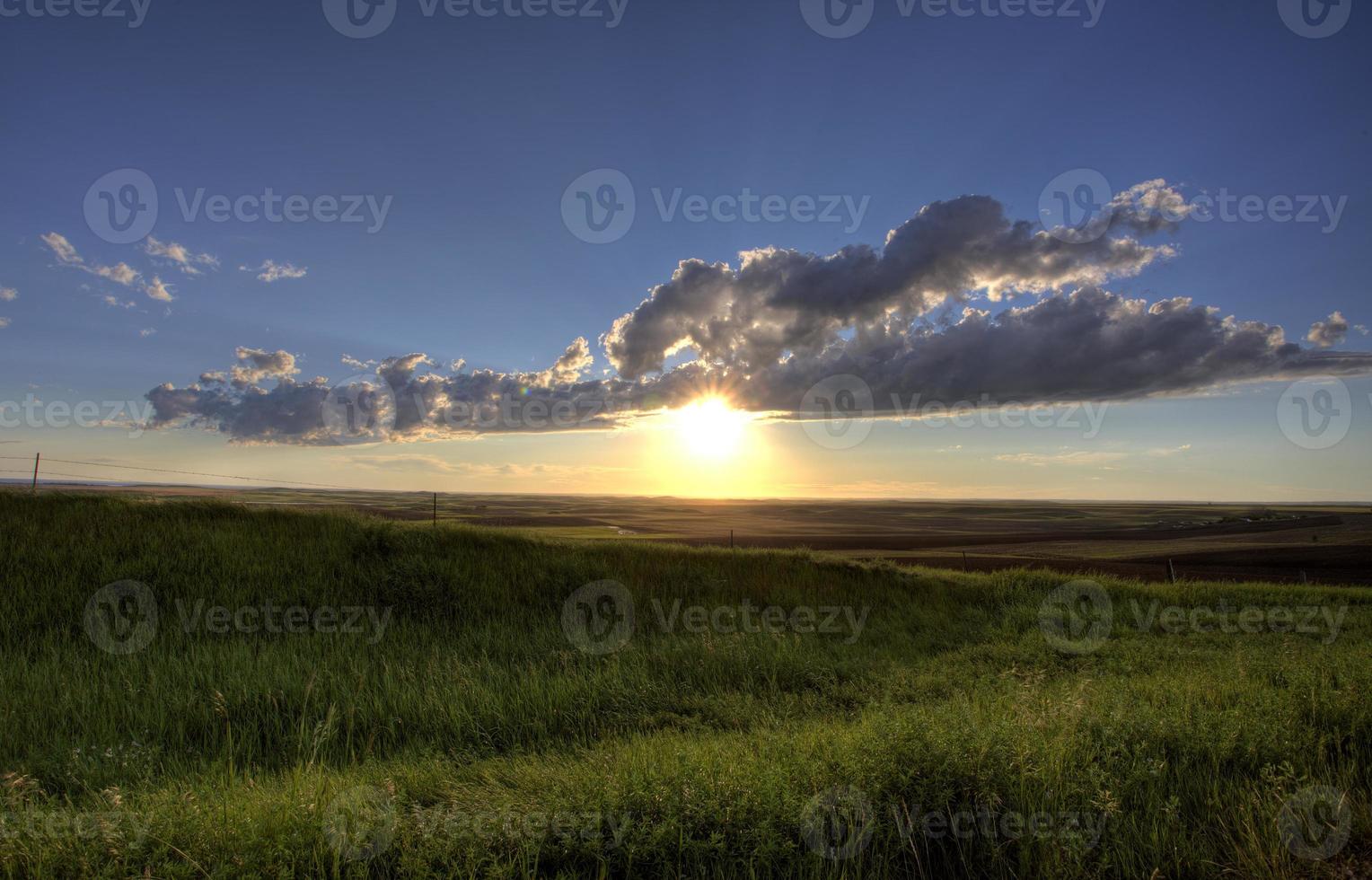 Storm Clouds Prairie Sky Saskatchewan photo