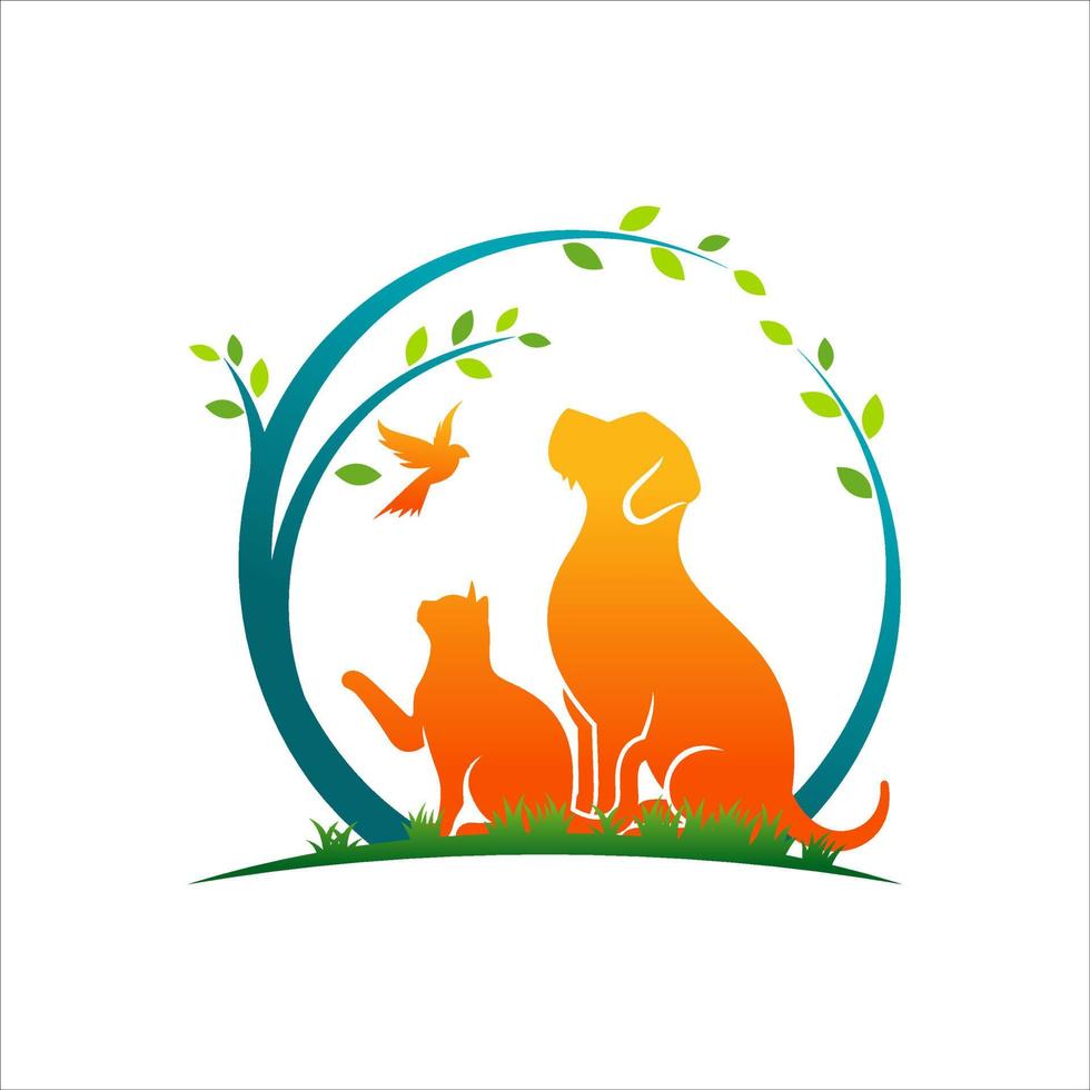 Animal Pet Logo  Vector Template