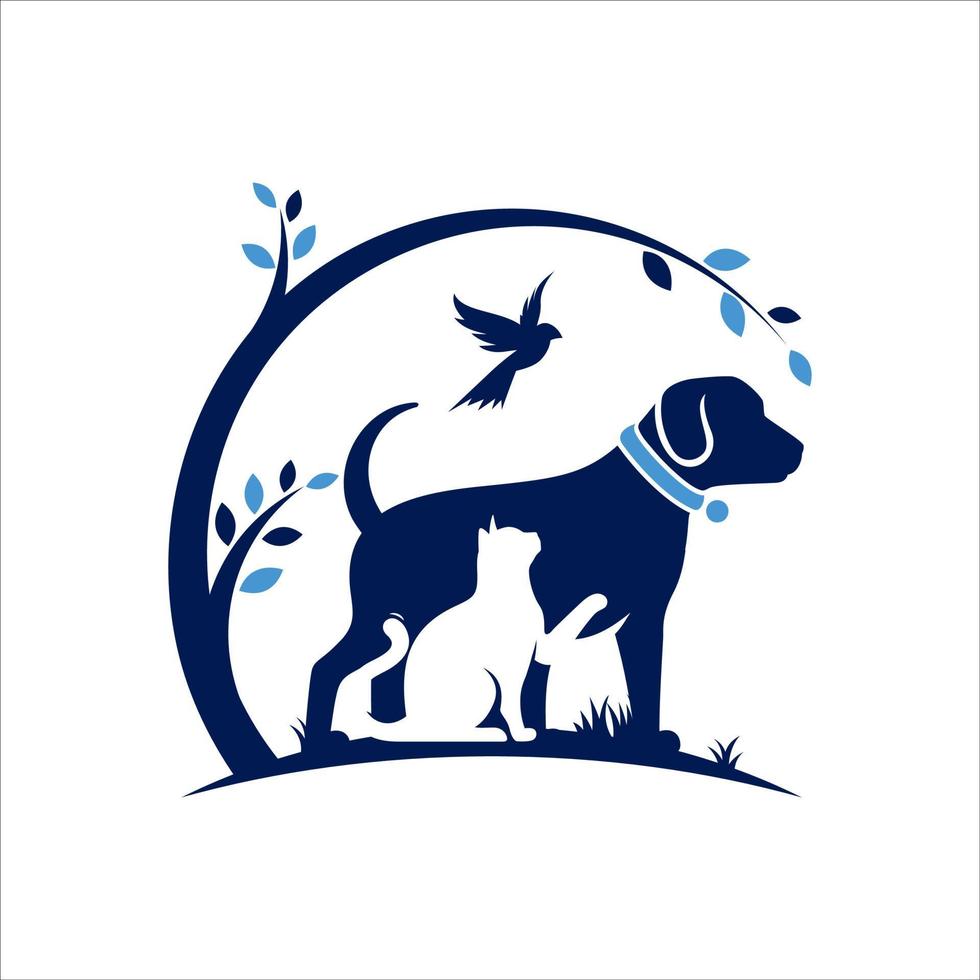 Animal Pet Logo  Vector Template
