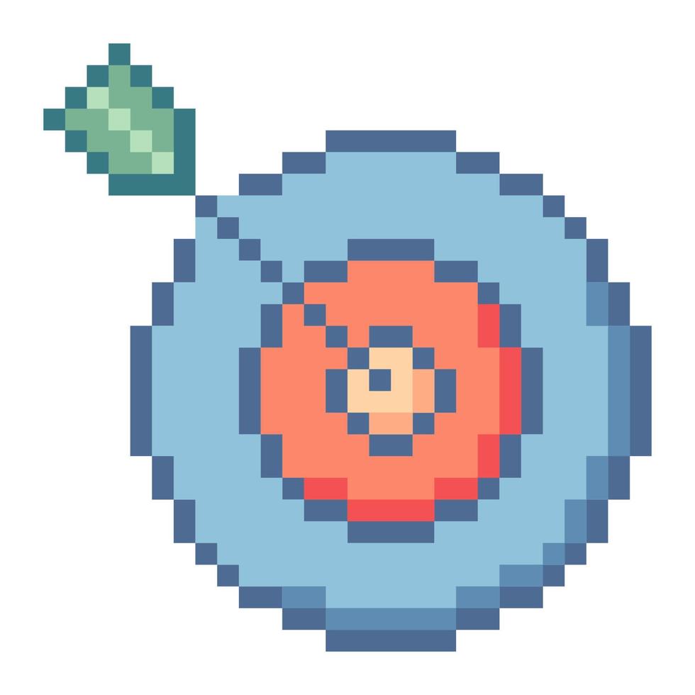 Goal. Pixel Art Business Icon vector
