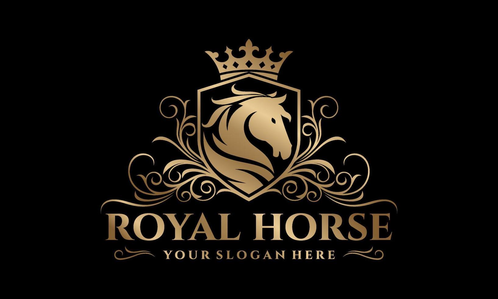 Horse Logo Design Vector Template