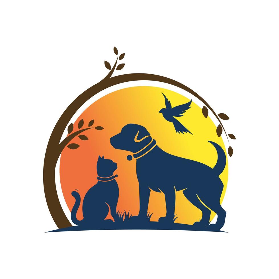 Animal Pet Logo  Vector Template