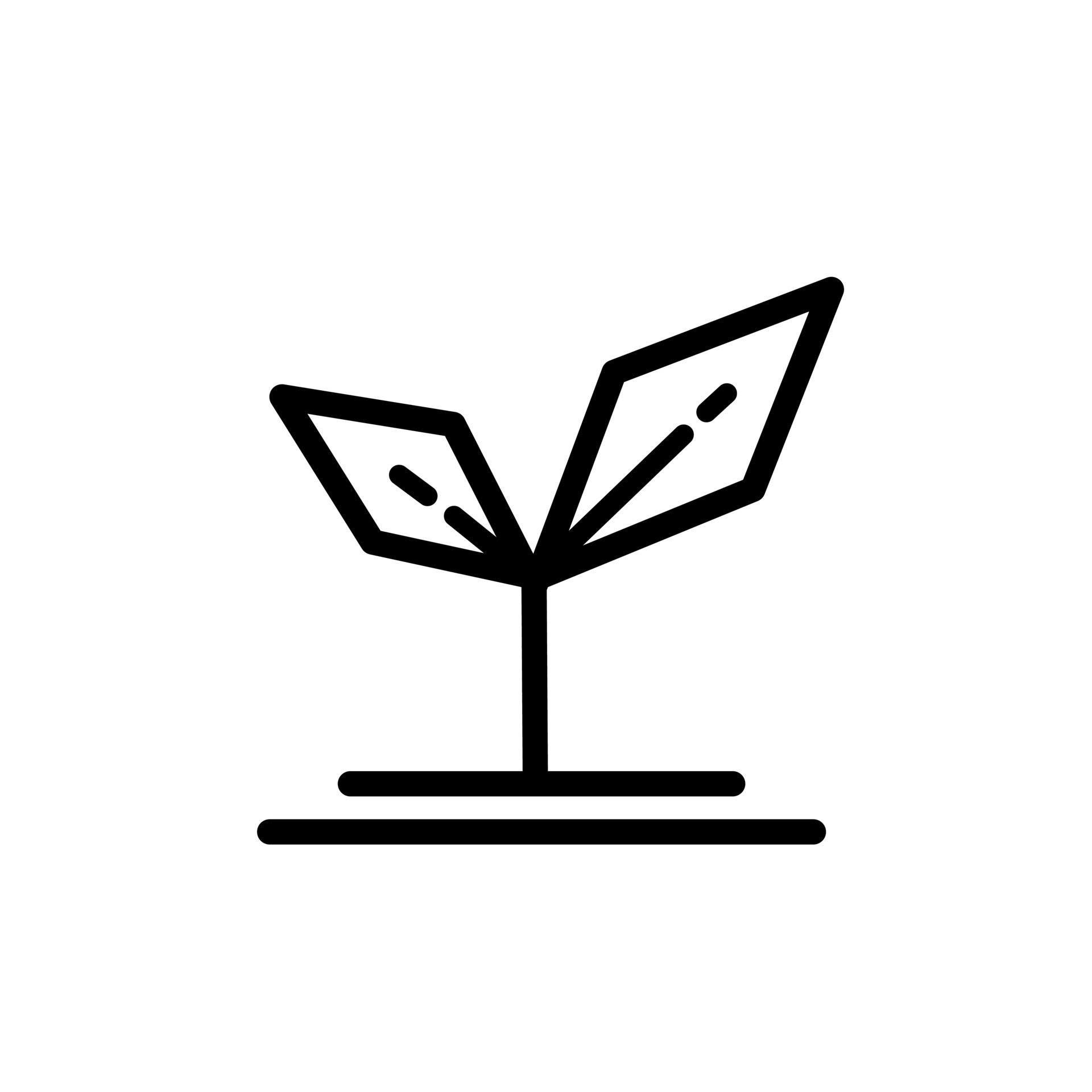 Sprout vector logo 6471011 Vector Art at Vecteezy