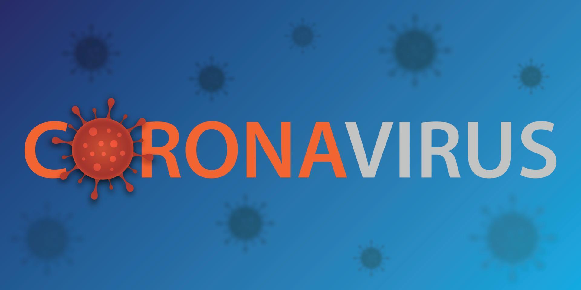 Coronavirus 2019 ncov design ,Human virus background for your design vector