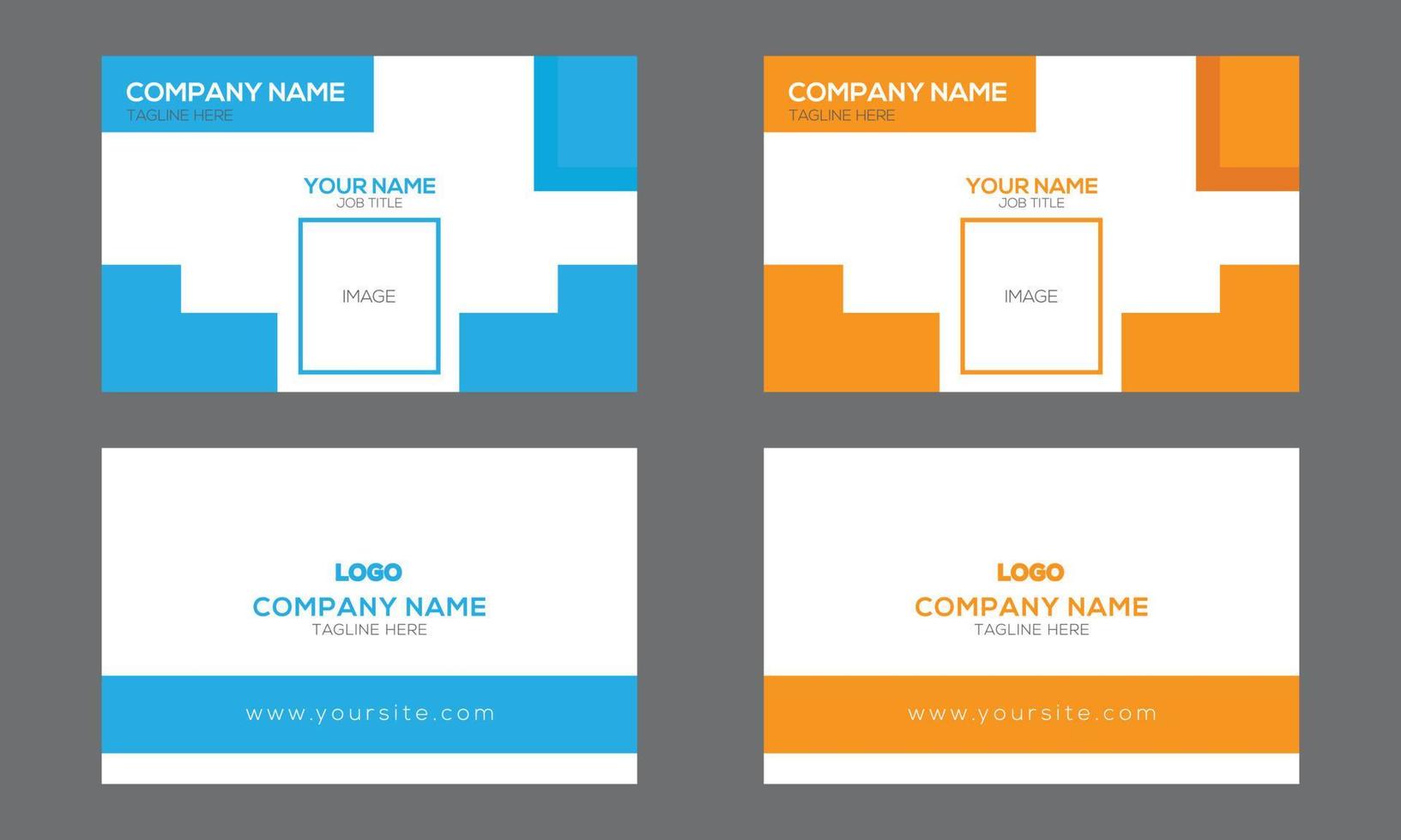 Creative variation card design for download vector