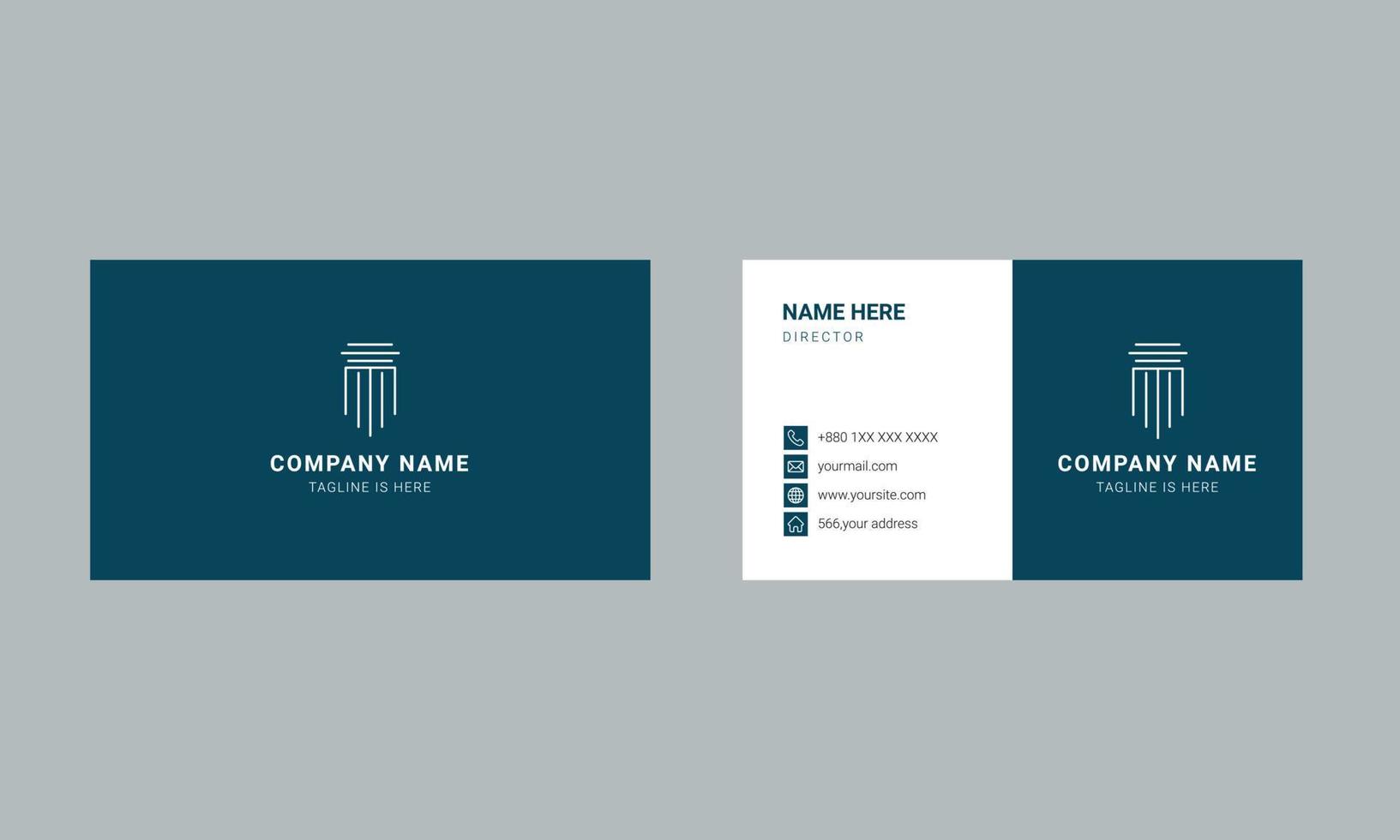 Creative variation card design for download vector