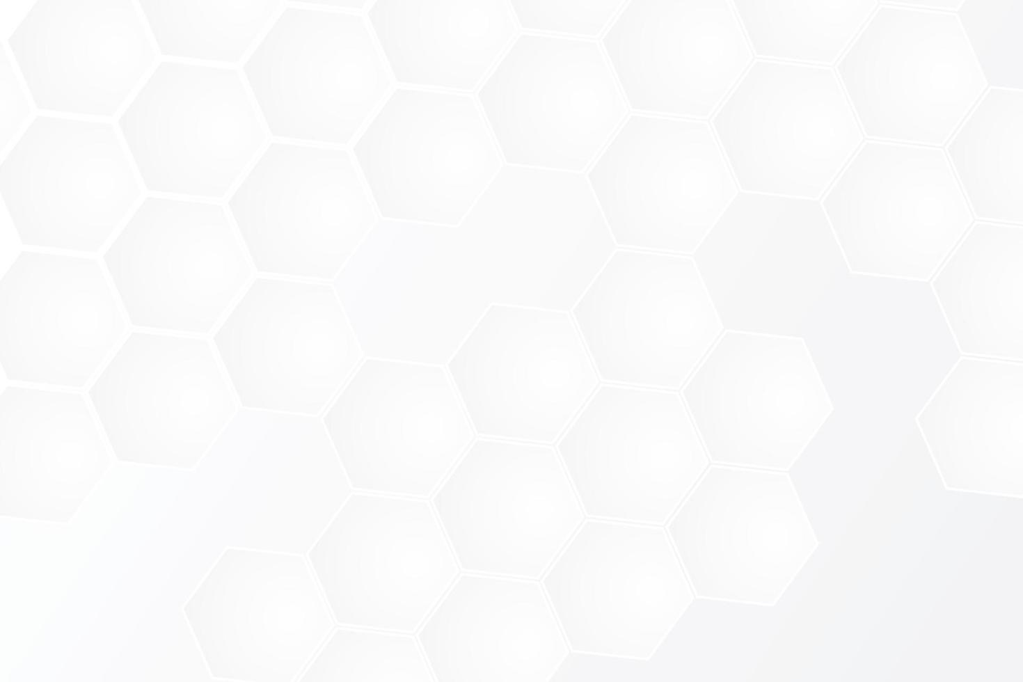 White abstract background on 3d design vector