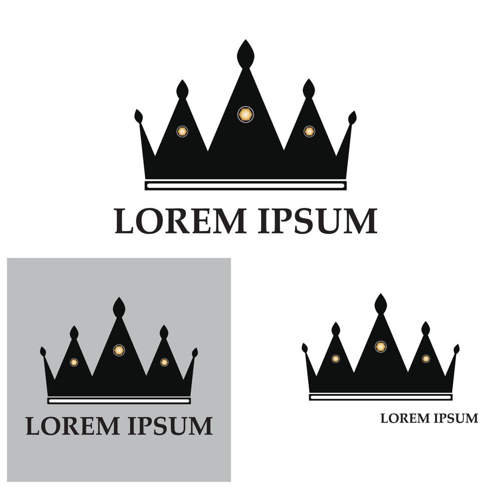 Set of crown icons. Collection of crown awards for winners  champions  leadership. Vector isolated elements for logo  label  game  hotel  an app design. Royal king  queen  princess crown.