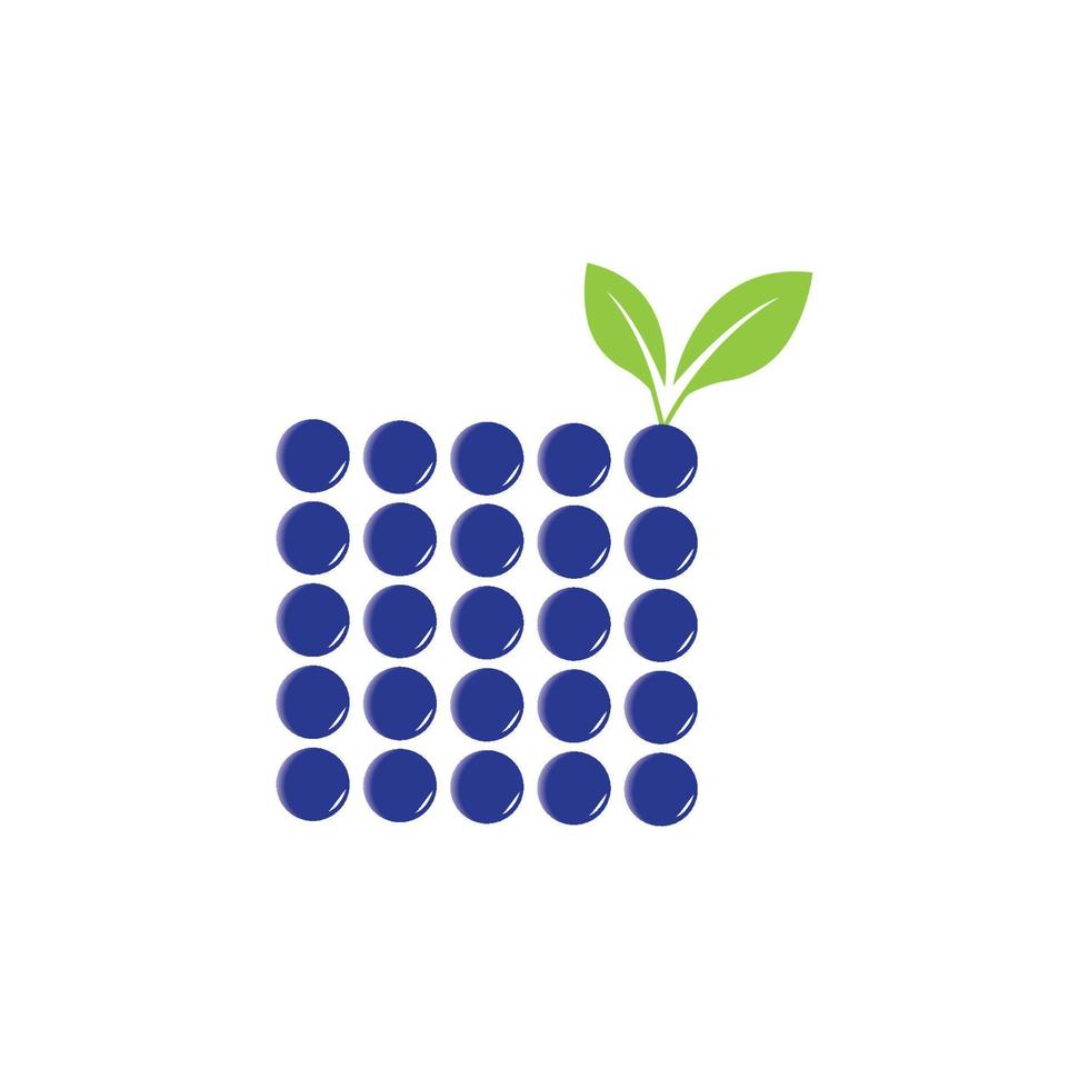 Grapes vector icon illustration design background