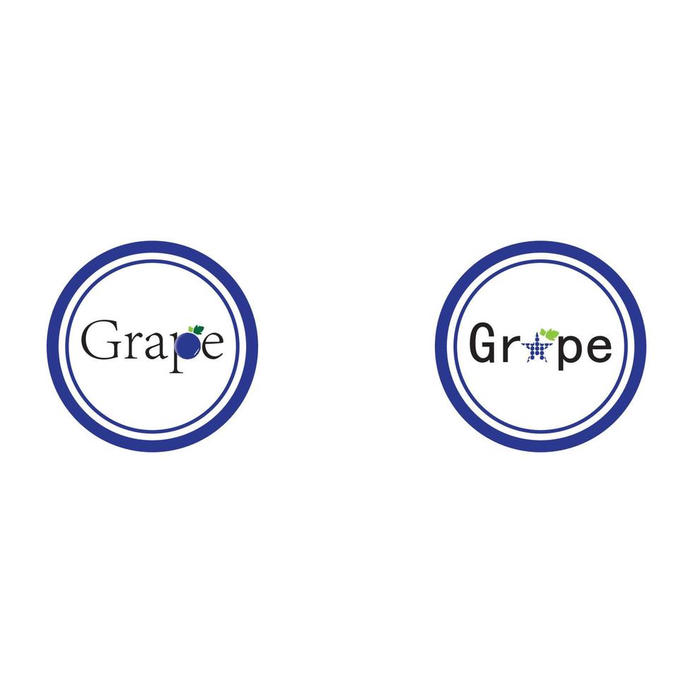 Grapes vector icon illustration design background