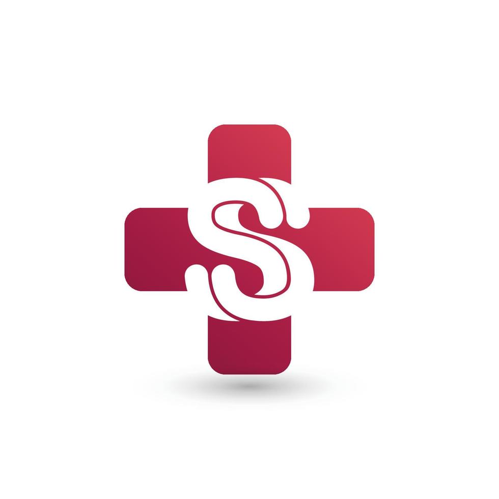logotipo de doble ss. el diseño consta de una sola línea continua que se une en forma de ss. sencillo, elegante y muy de marca. vector