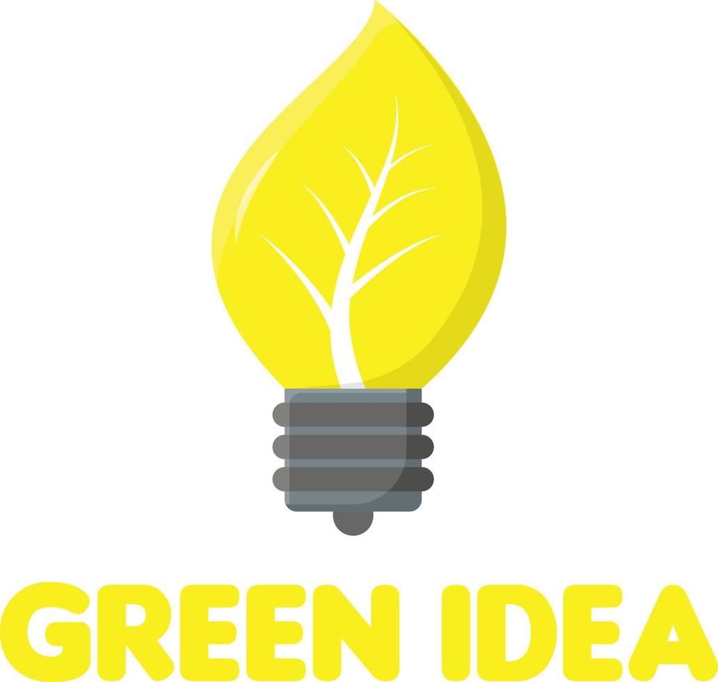 Bulb color logo vector