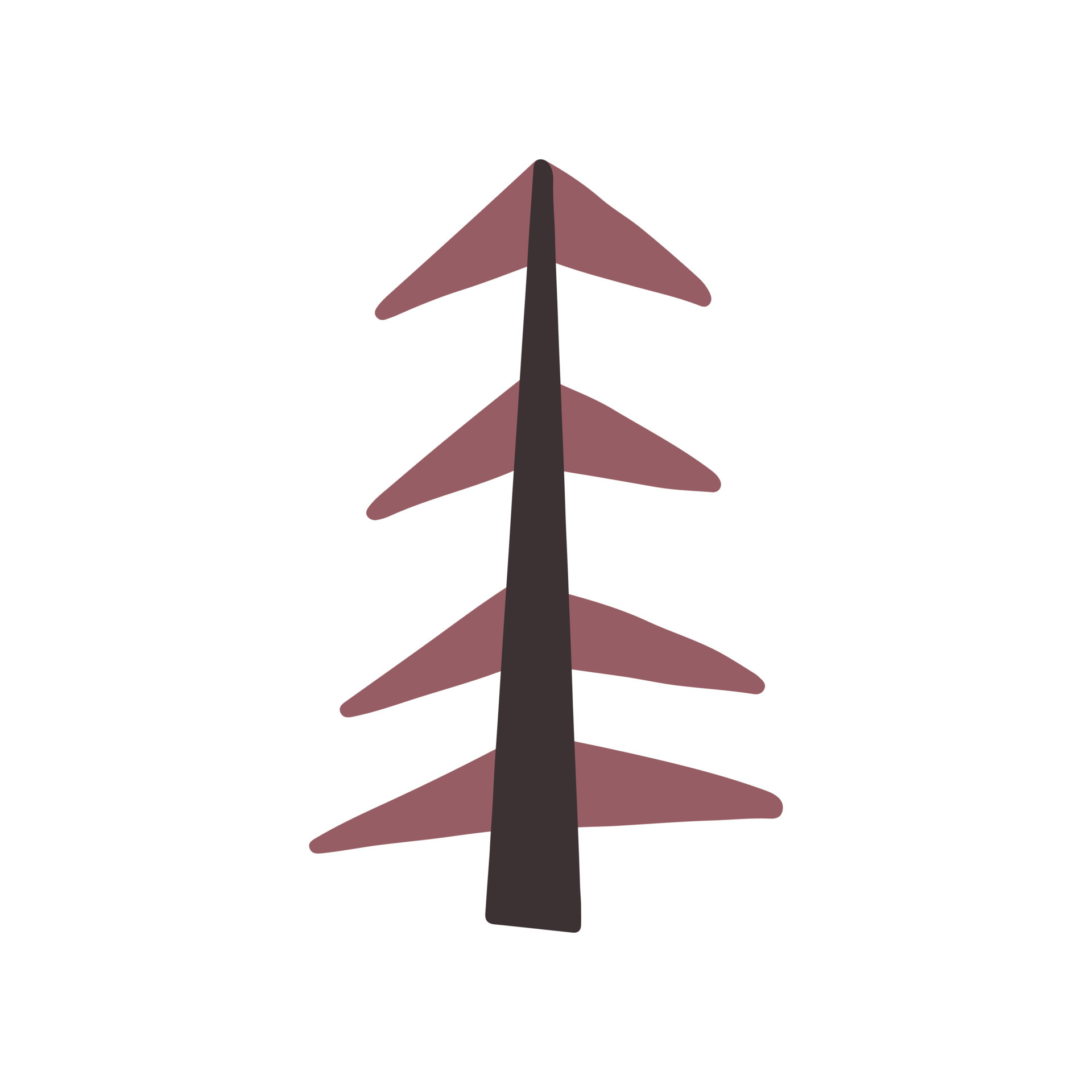 Christmas green tree with sharp needles 6476721 Vector Art at Vecteezy