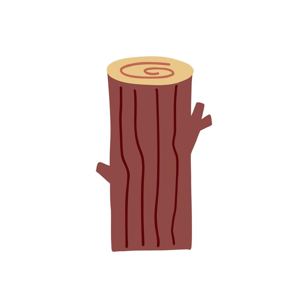 Wood Stump doodle vector