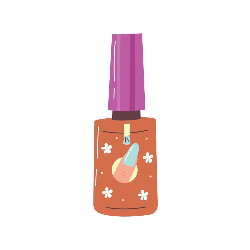 vector de esmalte de uñas