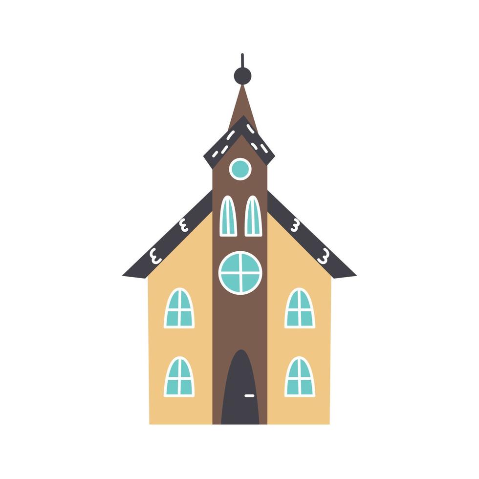 Church building vector