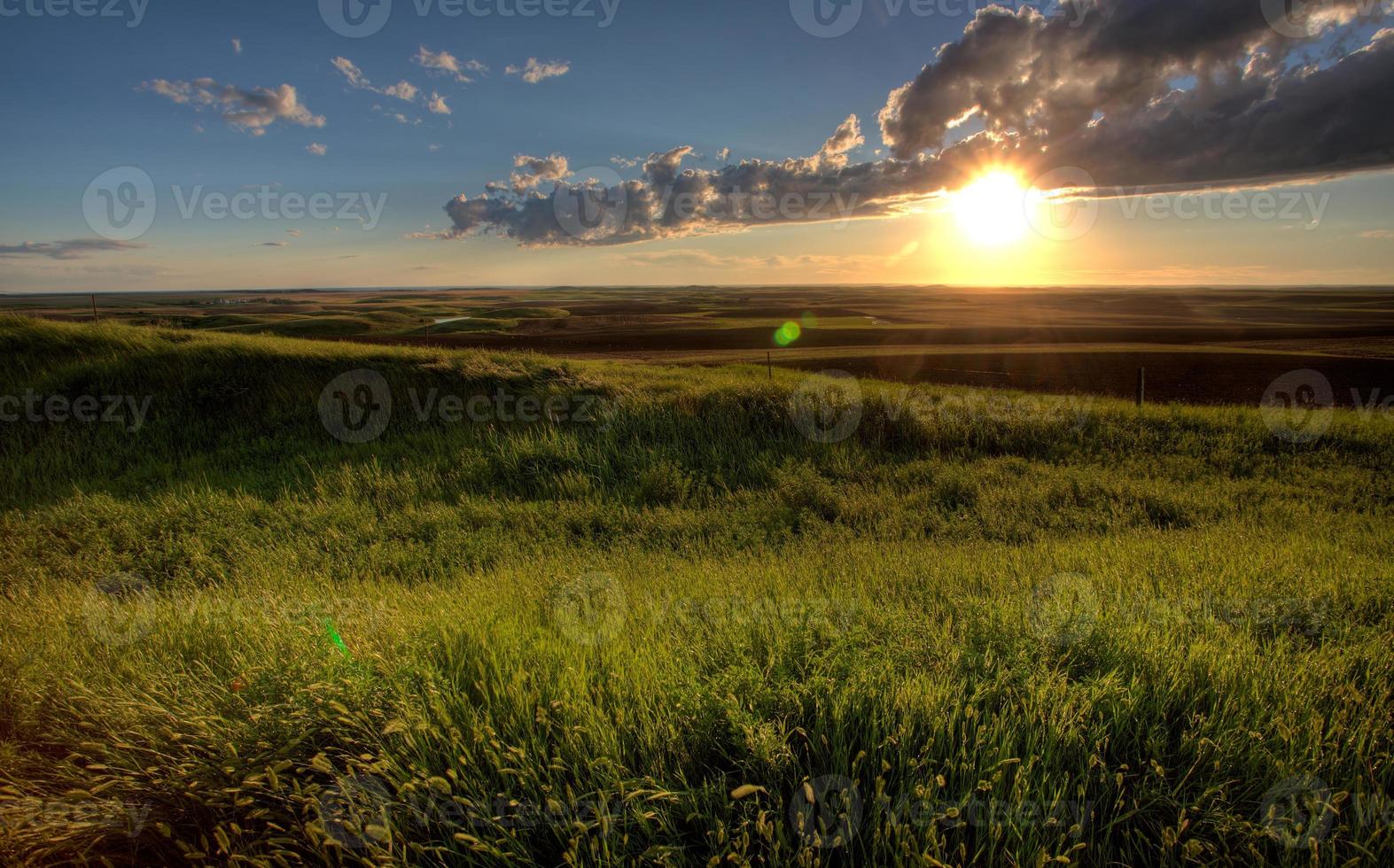 Storm Clouds Prairie Sky Saskatchewan photo