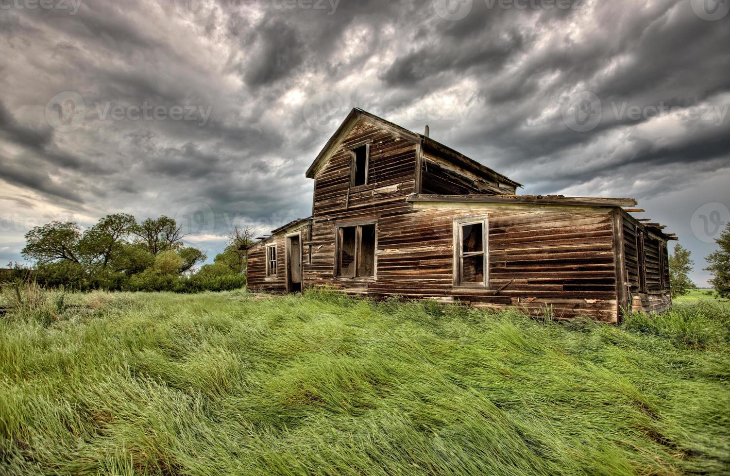 Abandoned Farm Buildings Saskatchewan photo