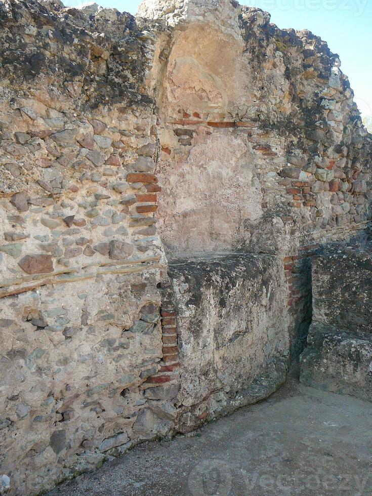 Roman Baths ruins in Fordongianus photo