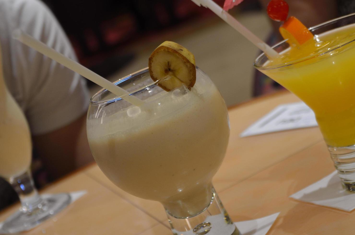 two cocktails on a ship photo