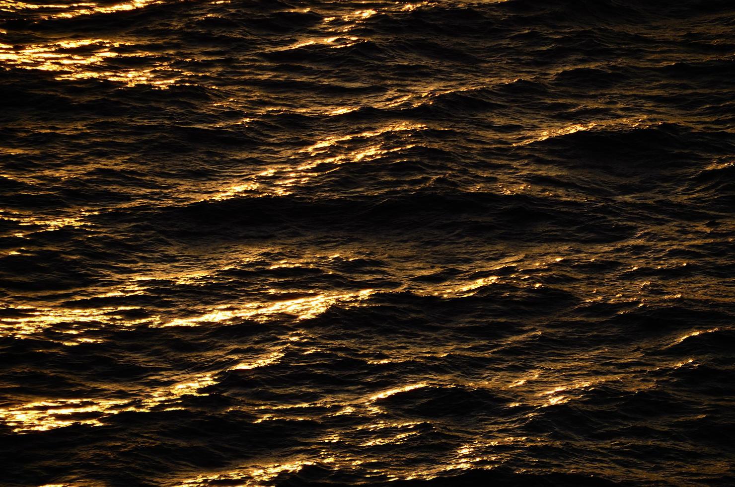 waves at sunrise photo