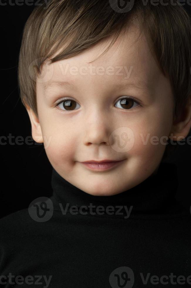 retrato de un niño pequeño foto
