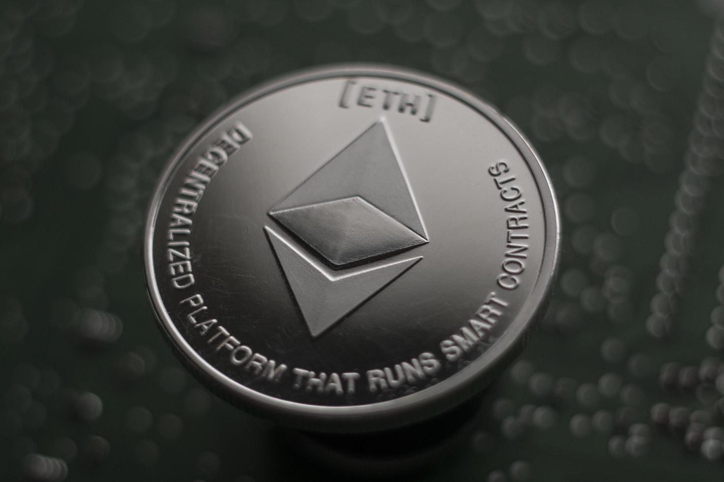 ethereum. Crypto currency ethereum. e-currency ethereum photo