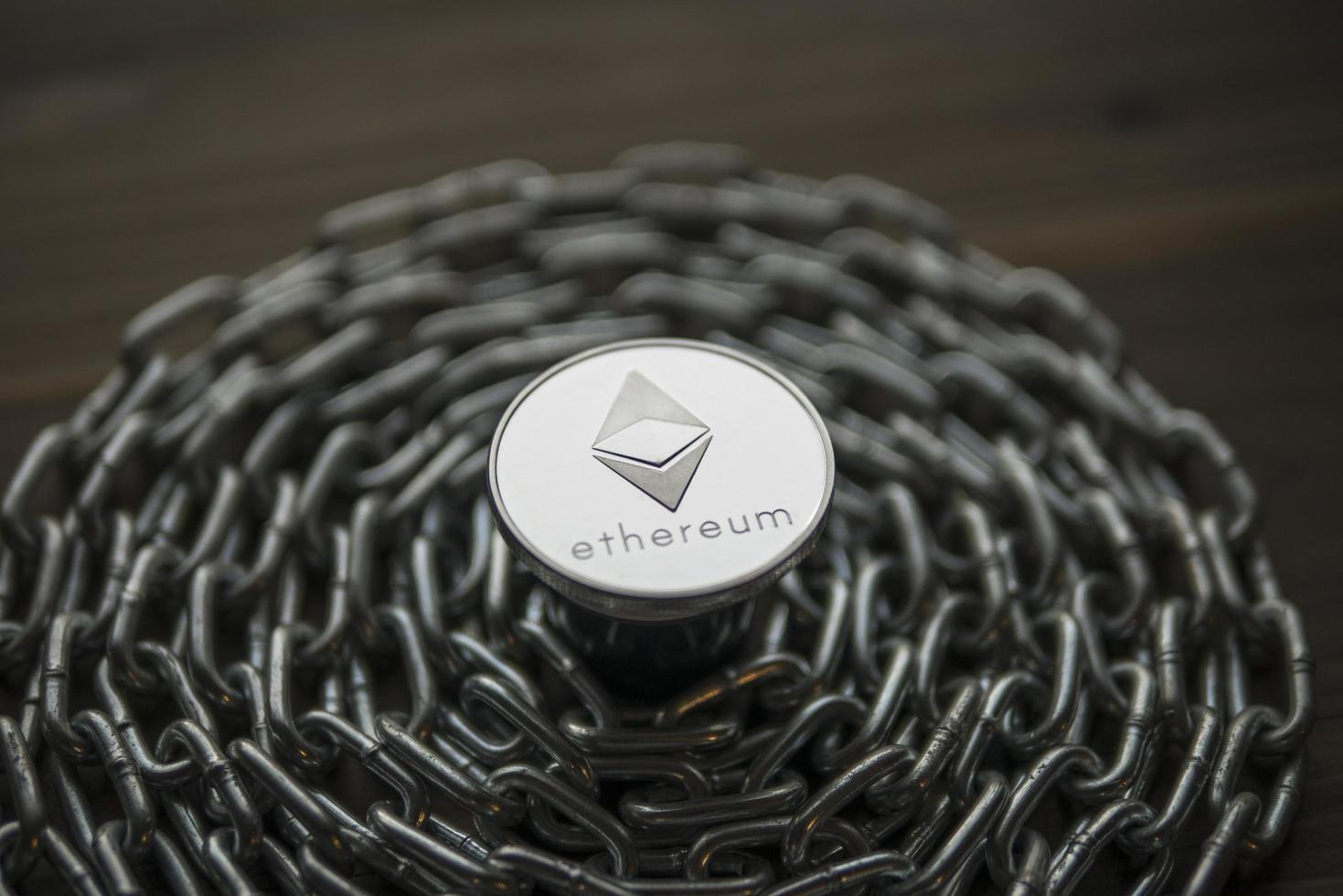 ethereum. Crypto currency ethereum. e-currency ethereum photo