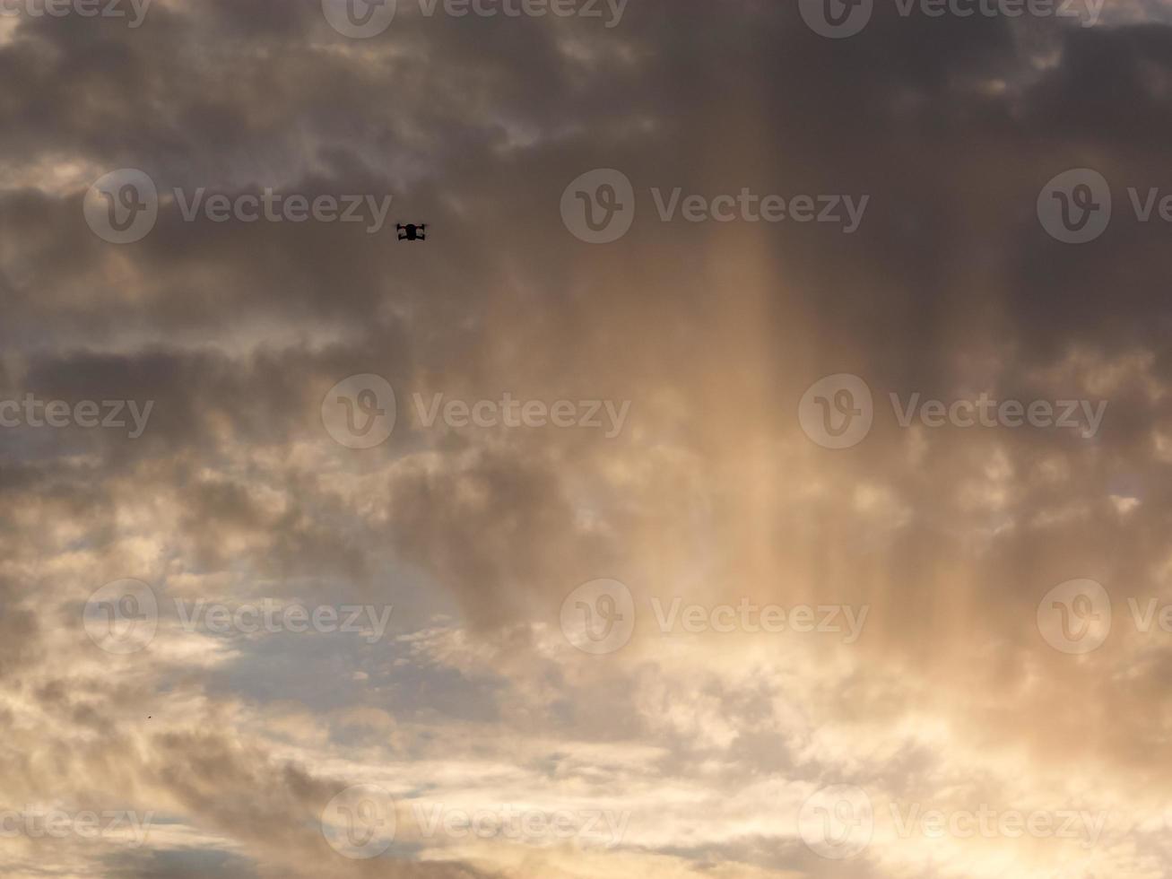 Drone in the sky photo