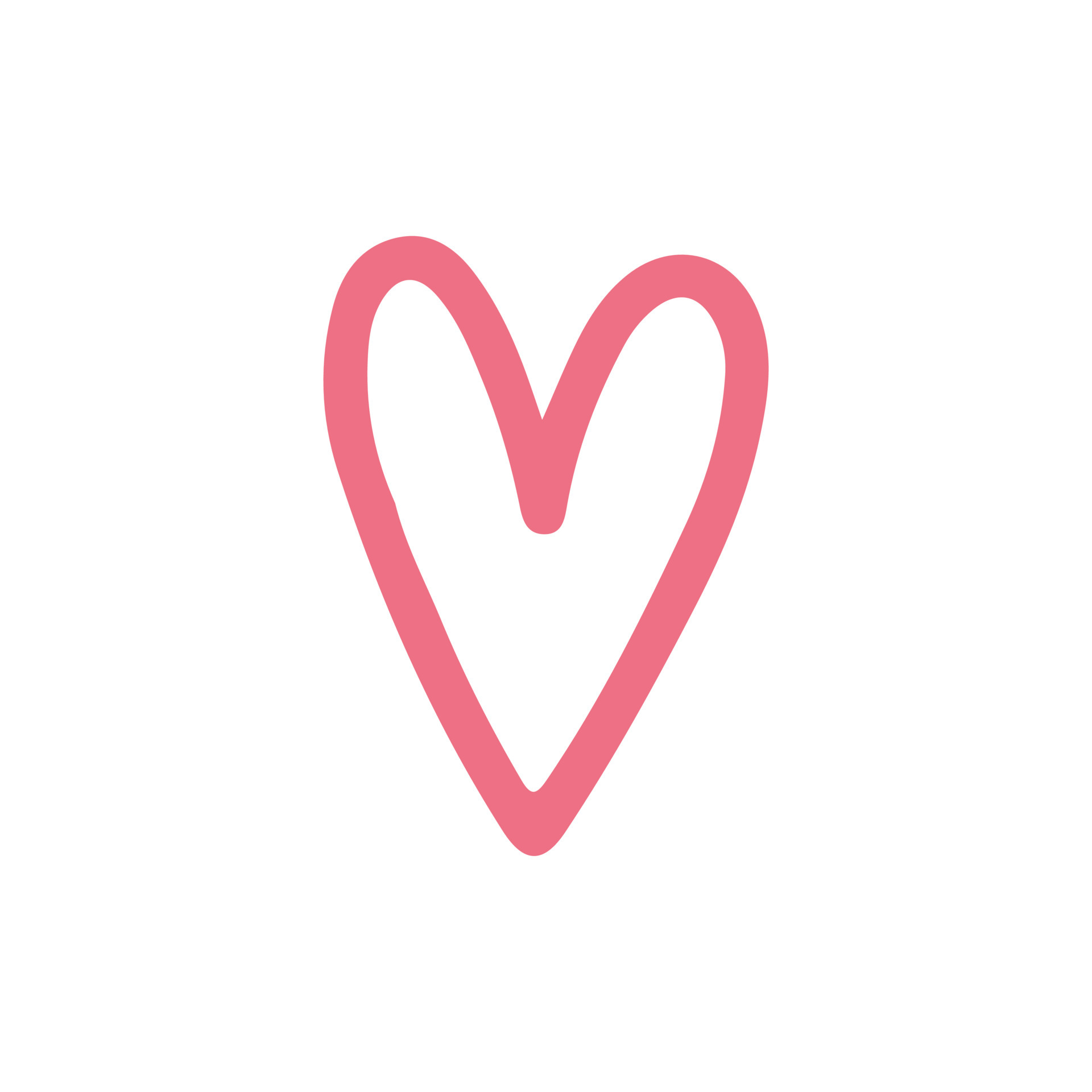 Pink heart outline 6482811 Vector Art at Vecteezy