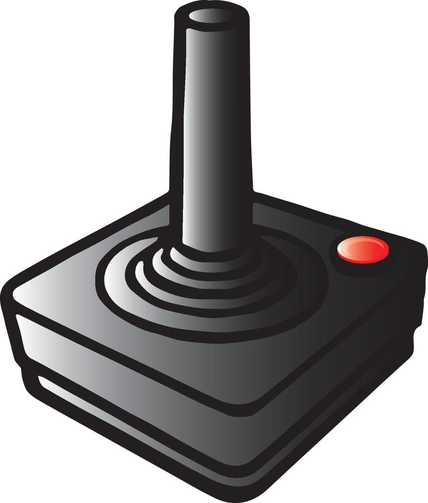 Controller Old School Joystick vector