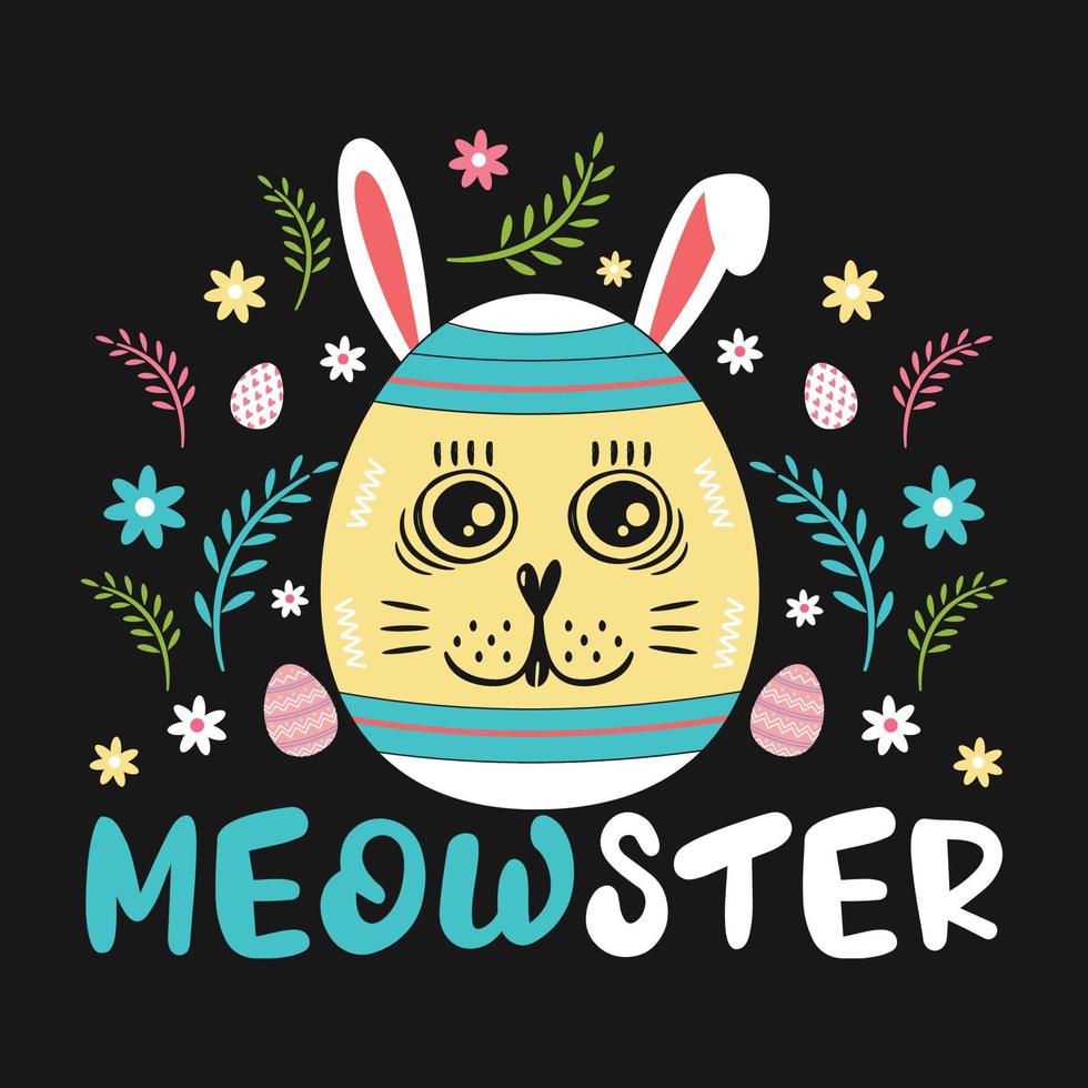 Easter Sunday Vector T shirt Design