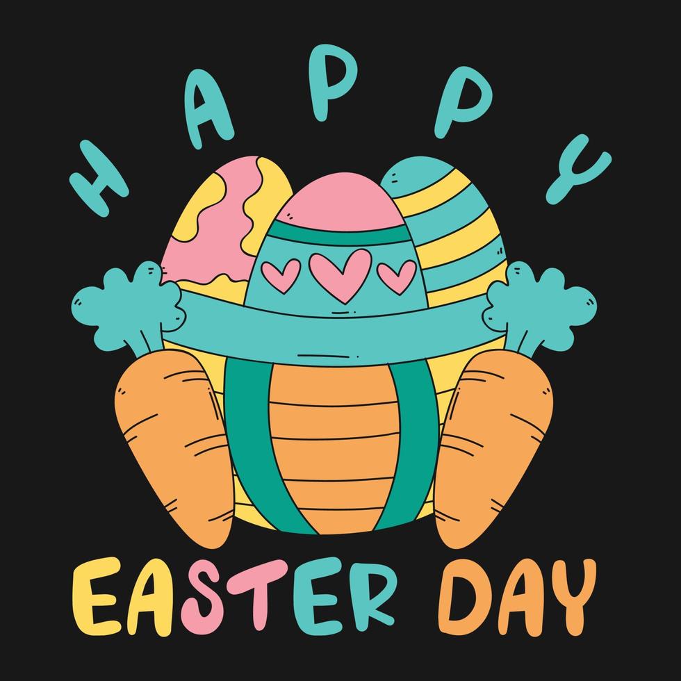 Easter Sunday Vector T shirt Design