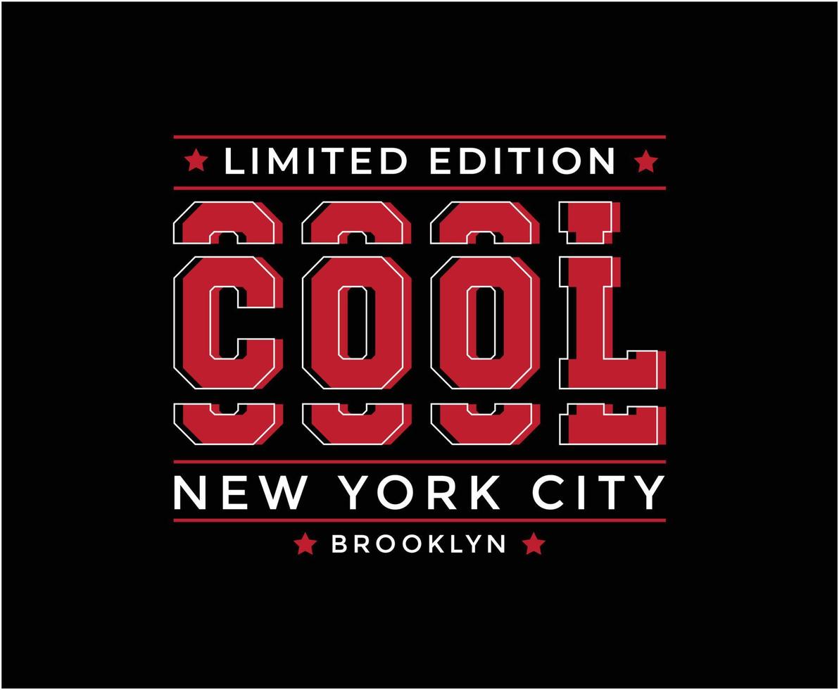 Cool Typography Vector T-shirt Design