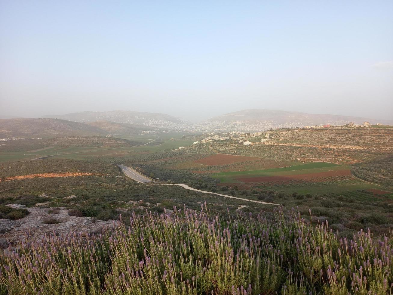 paisajes asombrosos de israel, vistas de la tierra santa foto