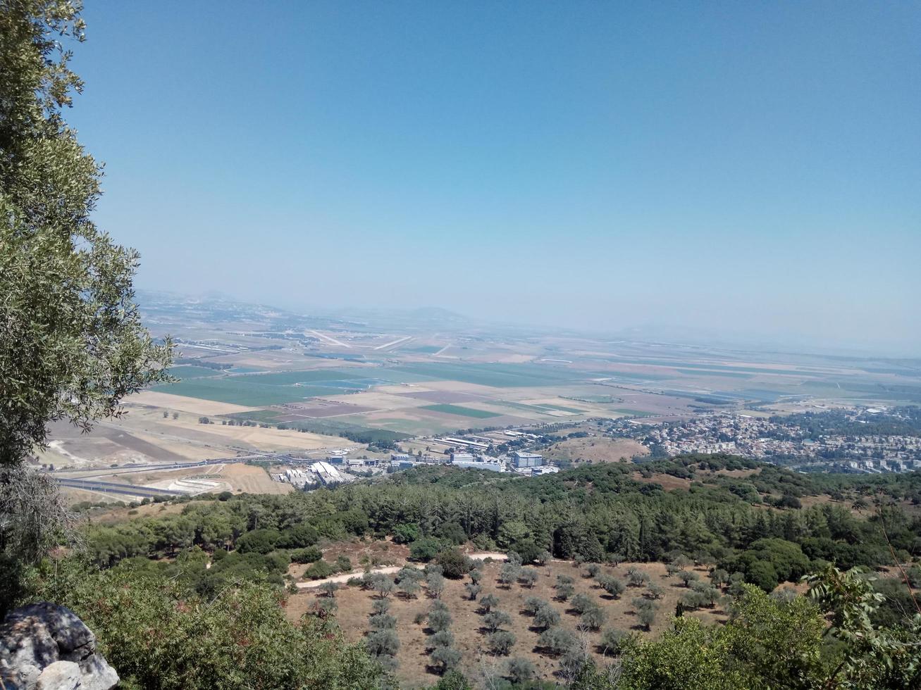 paisajes asombrosos de israel, vistas de la tierra santa foto