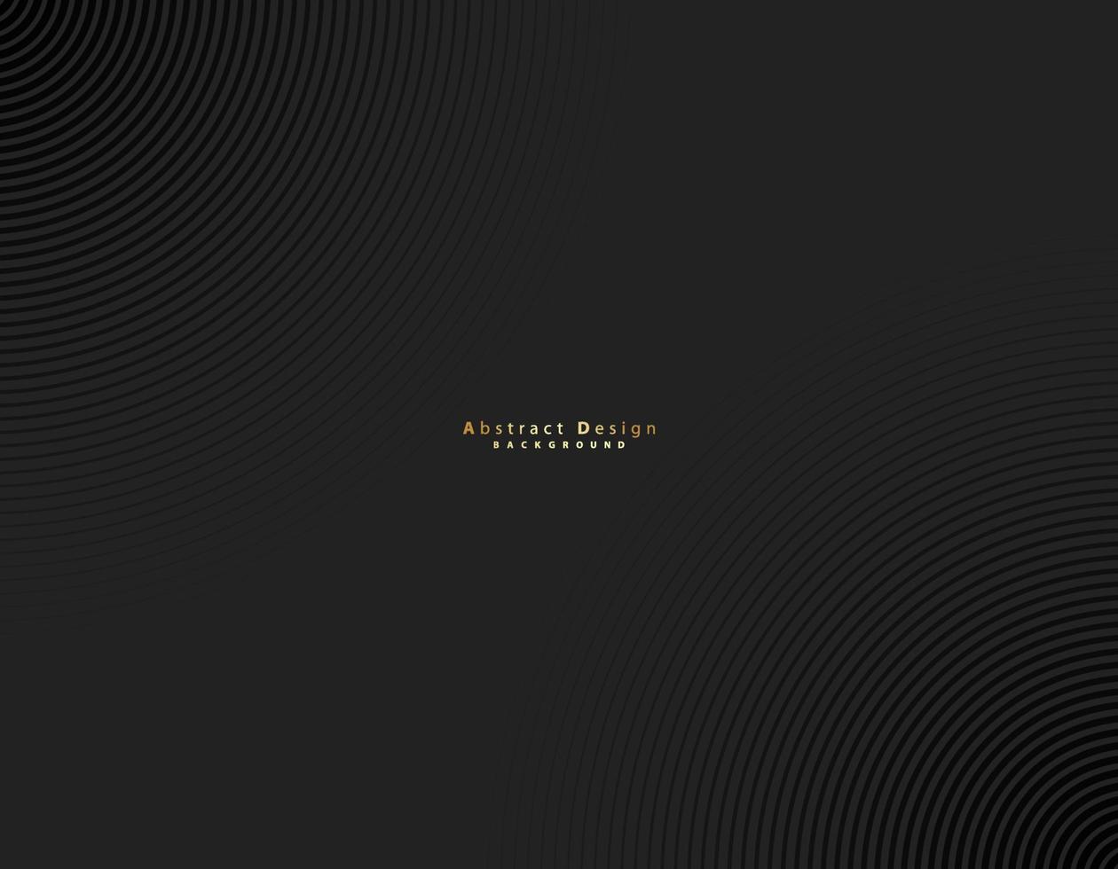 Concentric circle. Illustration for sound wave. Abstract circle line pattern. vector