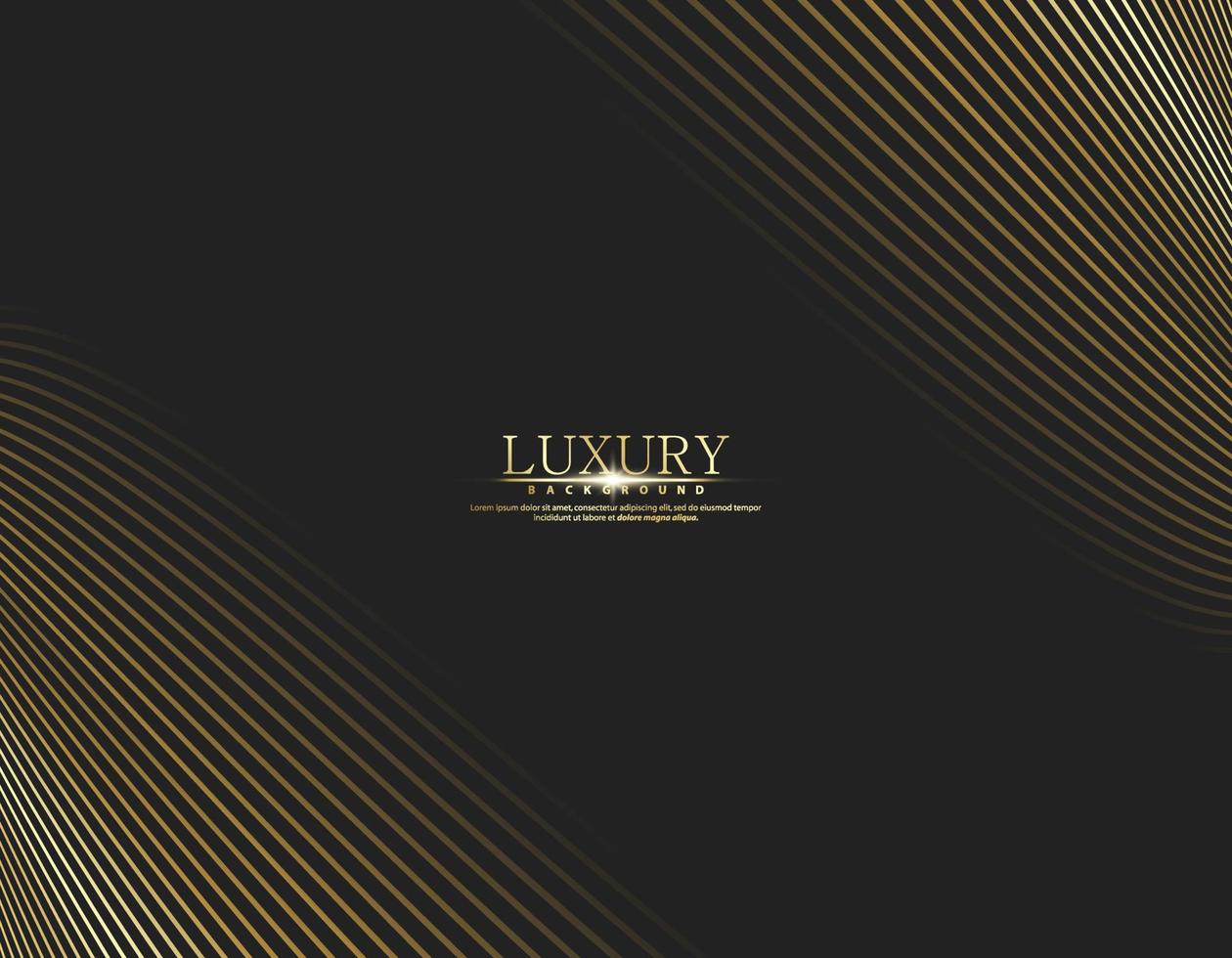 Abstract gold luxurious wave line background - simple texture for your design. gradient background. Modern decoration for websites, posters, banners, EPS10 vector