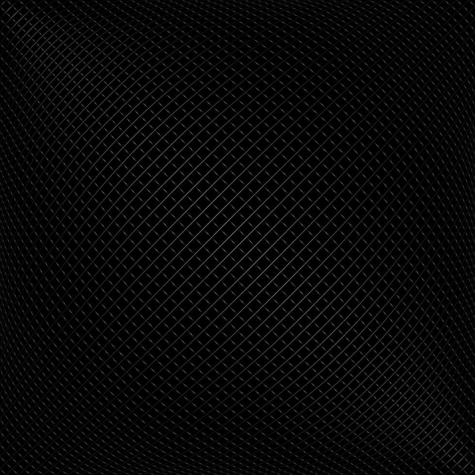 Abstract black background with diagonal lines. Gradient vector line pattern design. Monochrome graphic.