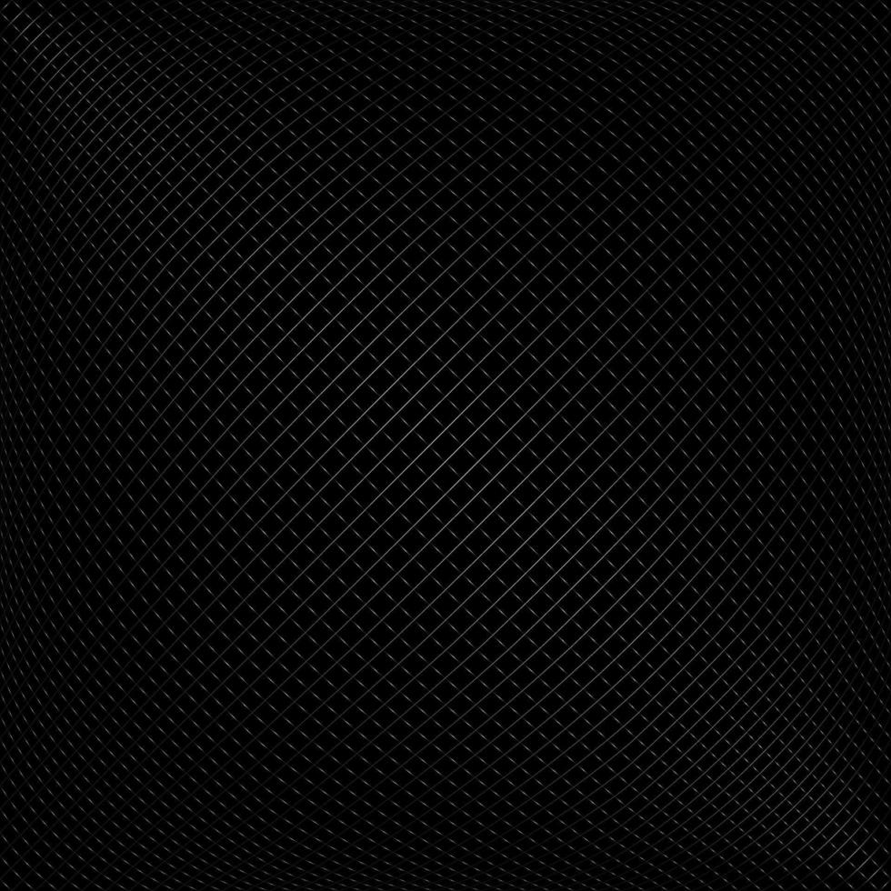 Abstract black background with diagonal lines. Gradient vector line pattern design. Monochrome graphic.