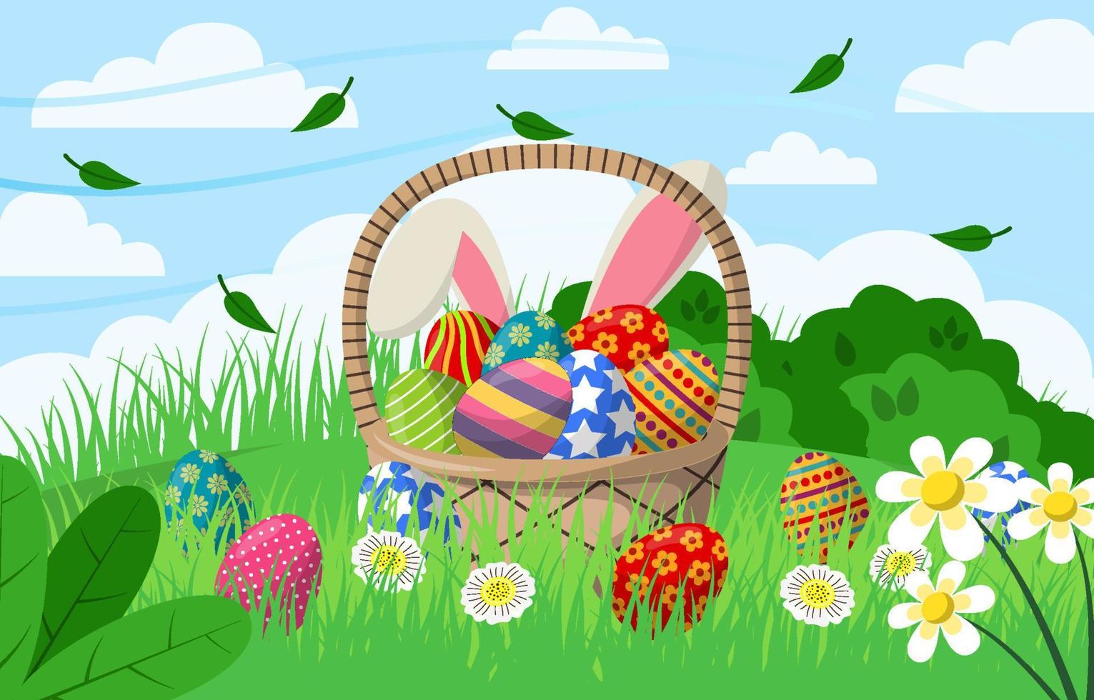 Easter General Background vector