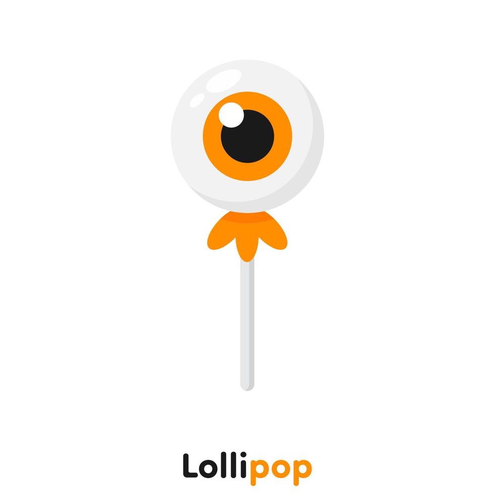 Cute cartoon lollipop, Vector, Illustration. vector