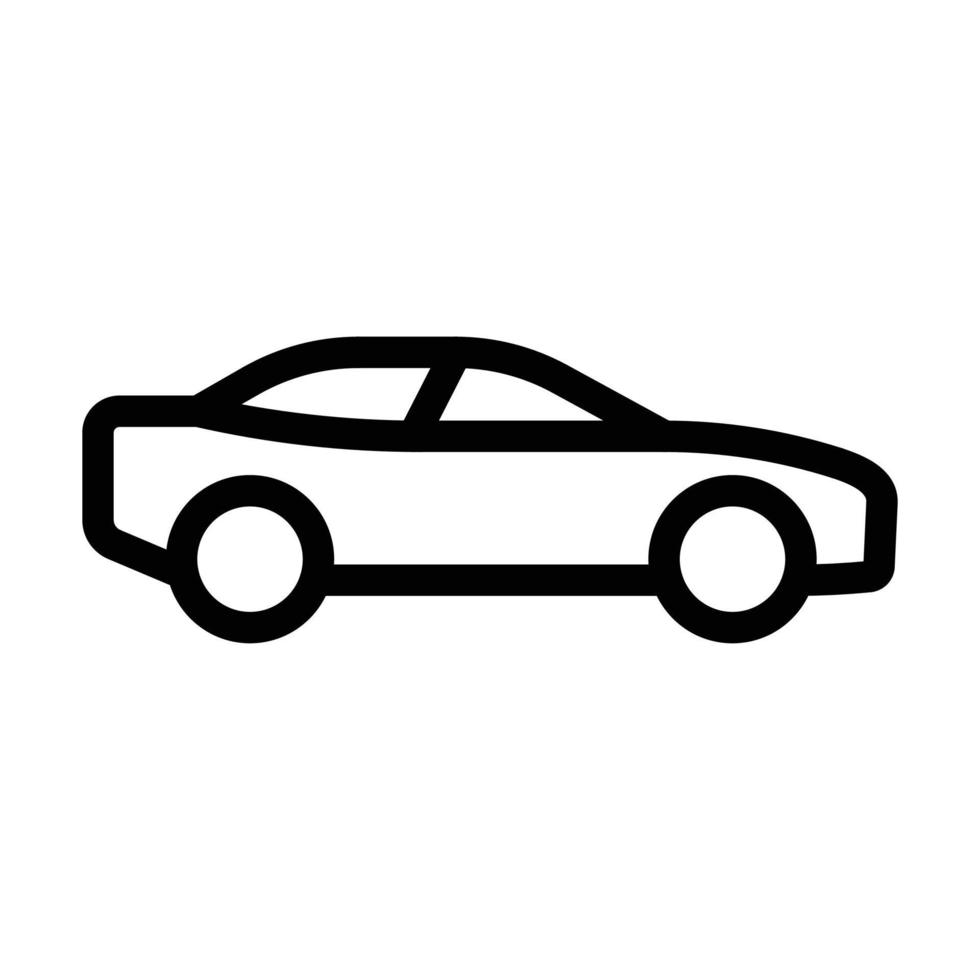 icono de vector de coche