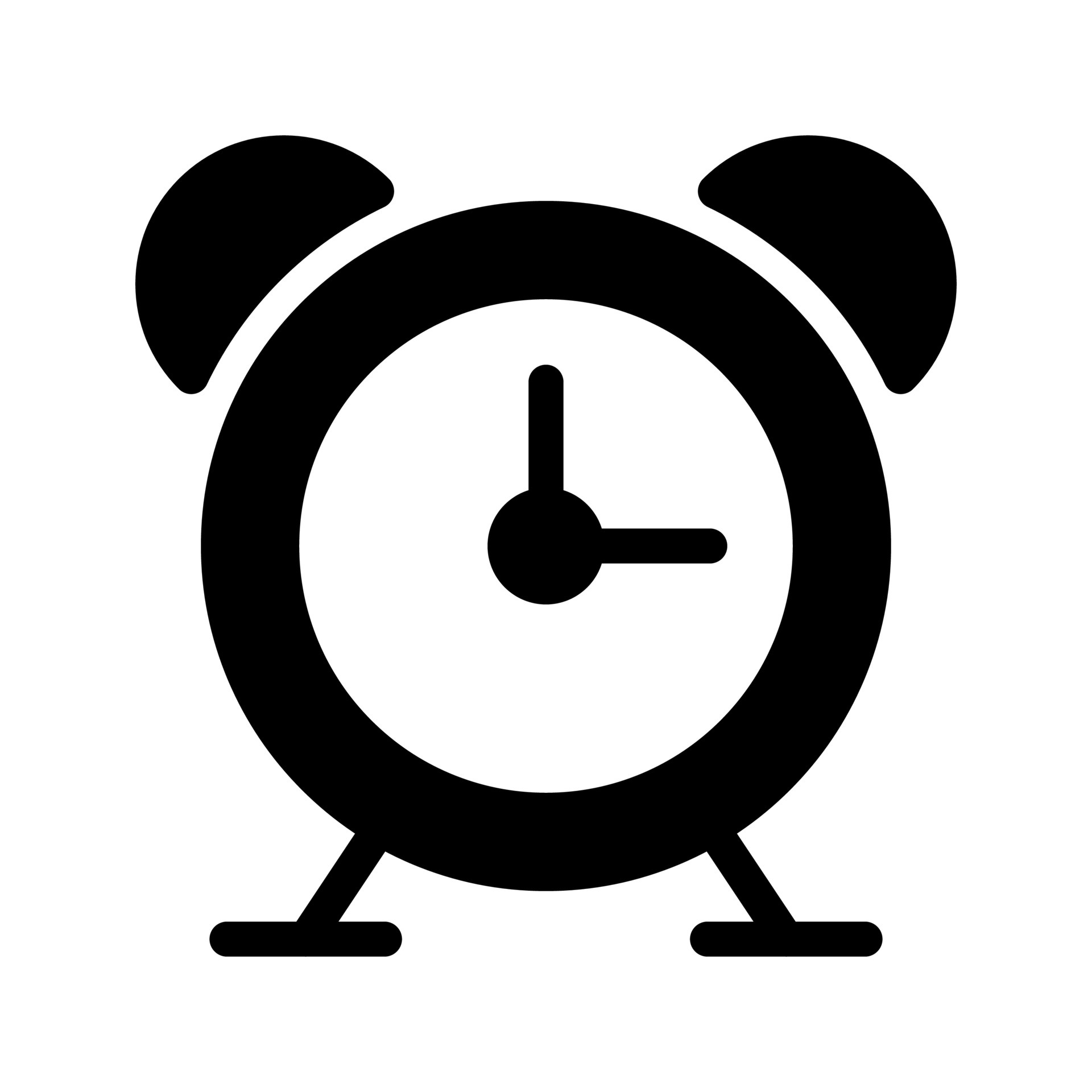 icono de línea de reloj despertador silencioso 14768980 Vector en Vecteezy