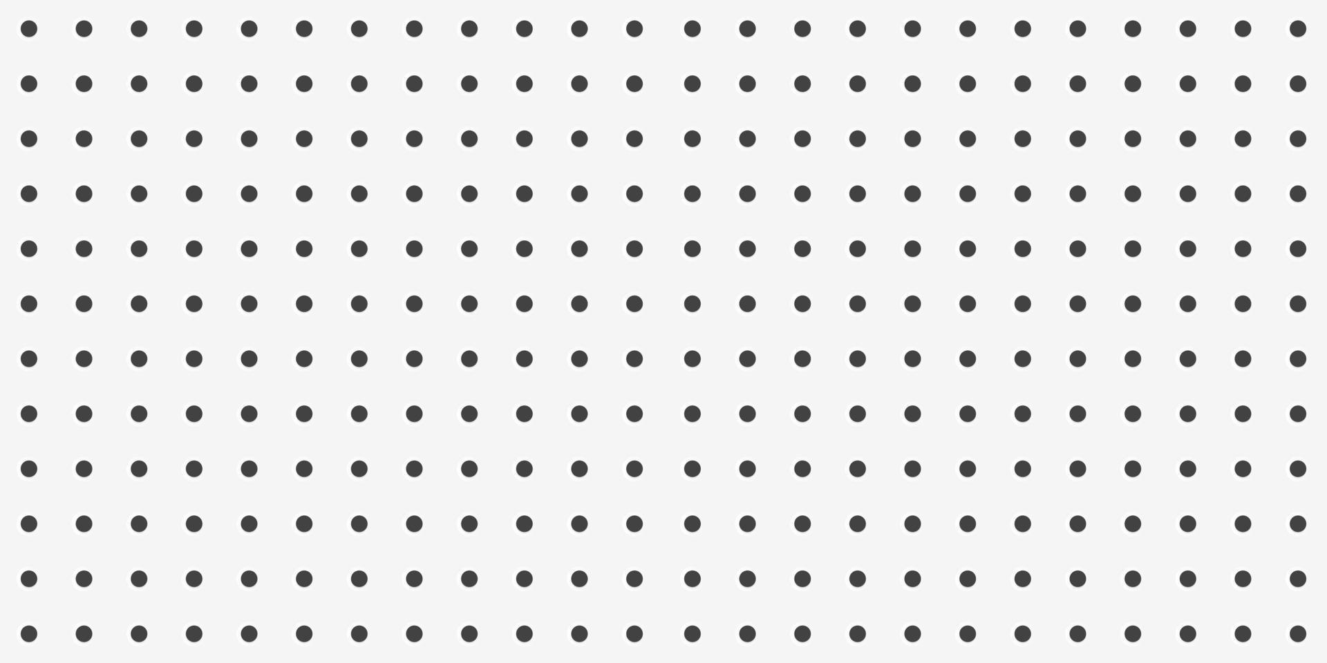 Peg board perforated texture background material with round holes pattern board vector illustration.