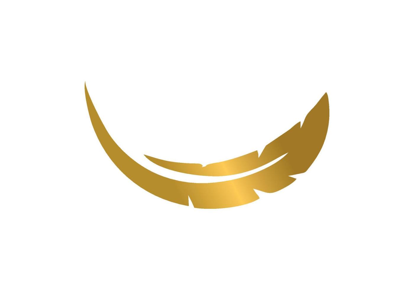Logo hammock simple creative design elegant. vector